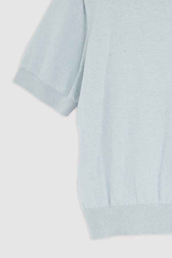 Re-Worn Semra Cotton Cashmere Short Sleeve Cardigan