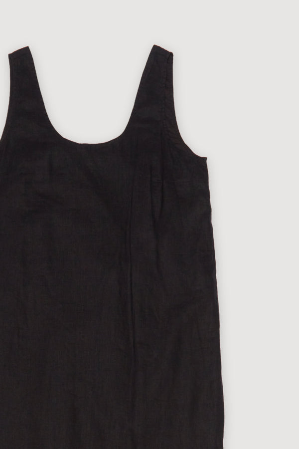 Re-Worn Womens Linen Slip Dress