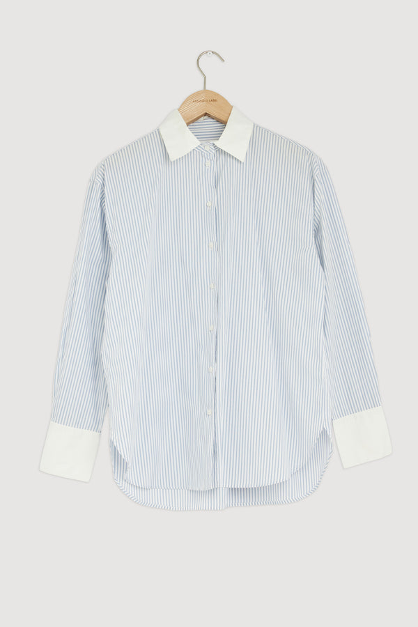 Re-Worn Alec Poplin Stripe Shirt