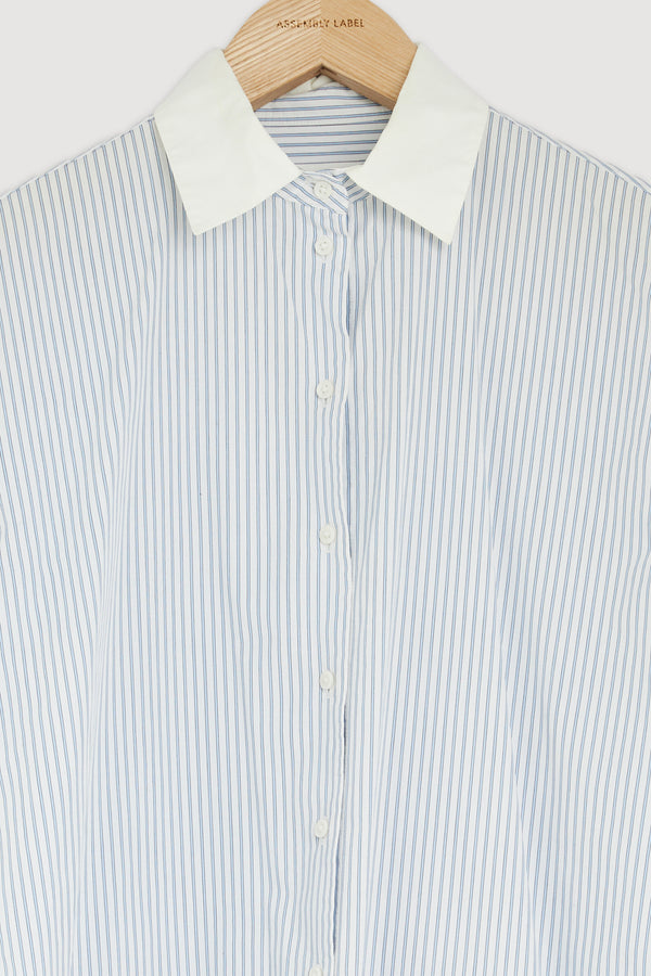 Re-Worn Alec Poplin Stripe Shirt