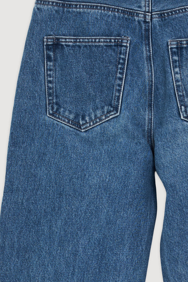 Re-Worn Womens Denim Wide Leg Jean