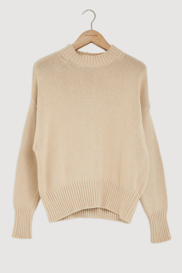 Re-Worn Womens Cotton Textured Sweater