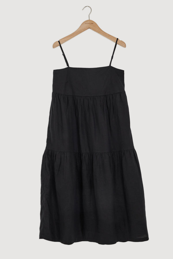 Re-Worn Womens Linen Dress