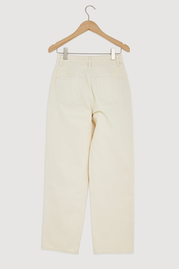 Re-Worn Womens Denim Straight Leg Jean