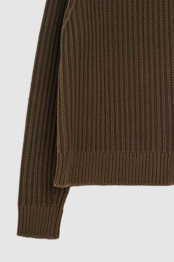 Re-Worn Womens Cotton Textured Sweater