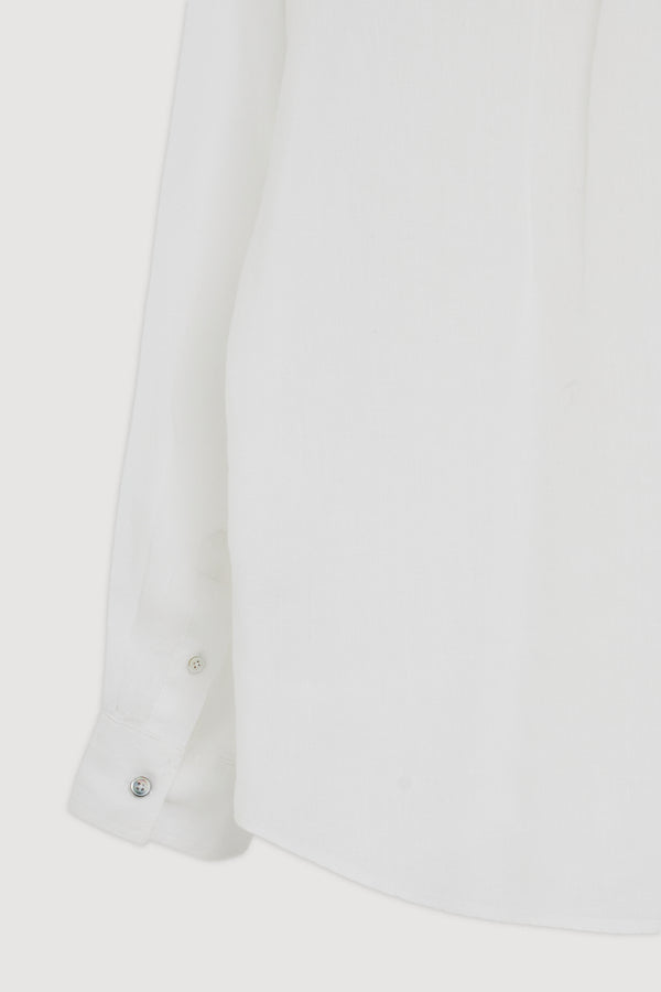 Re-Worn Mens Linen Long Sleeve Shirt