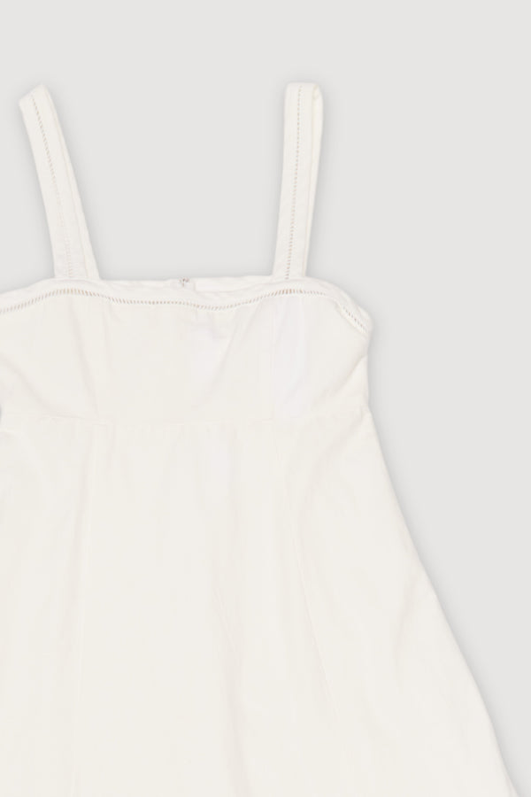 Re-Worn Womens Linen Blend Dress