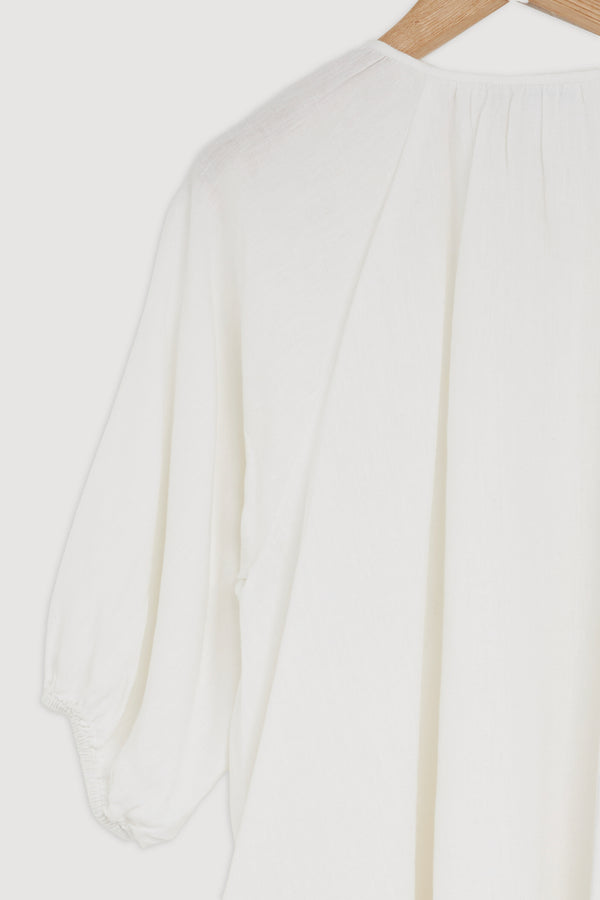 Re-Worn Womens Linen Dress