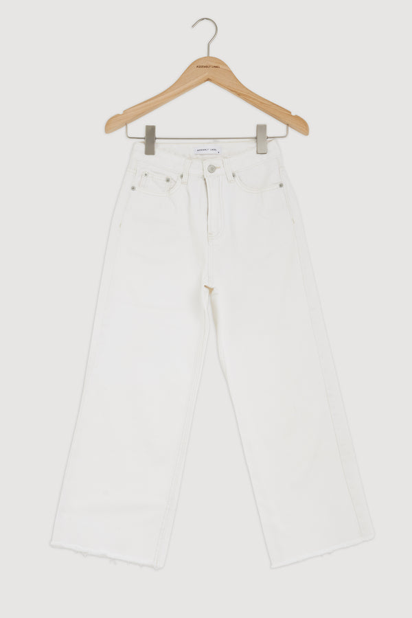 Re-Worn Womens Denim Straight Leg Jean