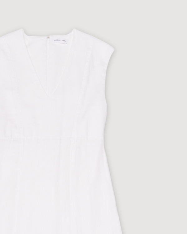 Re-Worn Womens Linen Dress