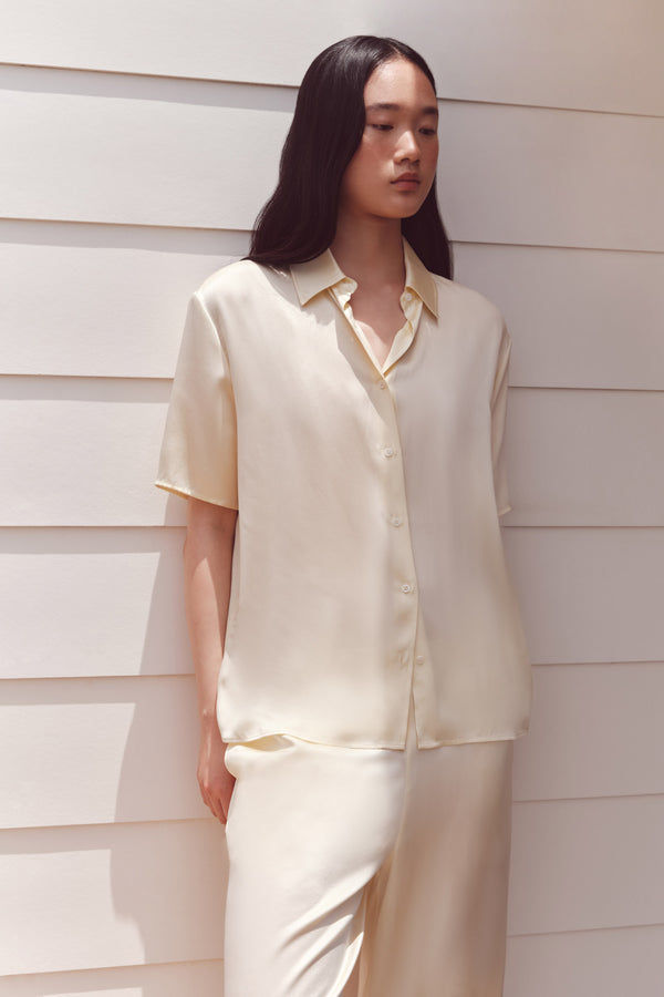Tate Silk Short Sleeve Shirt