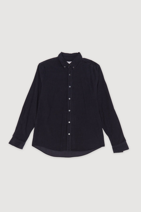 Re-Worn Mens Cotton Cord Long Sleeve Shirt