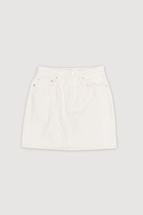 Re-Worn Womens Cotton Mini Skirt