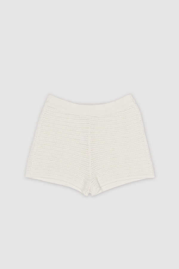 Re-Worn Womens Cotton Blend Textured Short