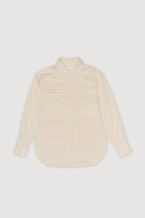 Re-Worn Womens Cotton Blend Long Sleeve Shirt