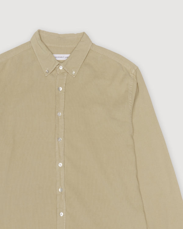 Re-Worn Mens Cotton Cord Long Sleeve Shirt