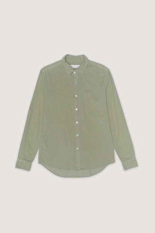 Re-Worn Mens Cotton Cord Long Sleeve Shirt
