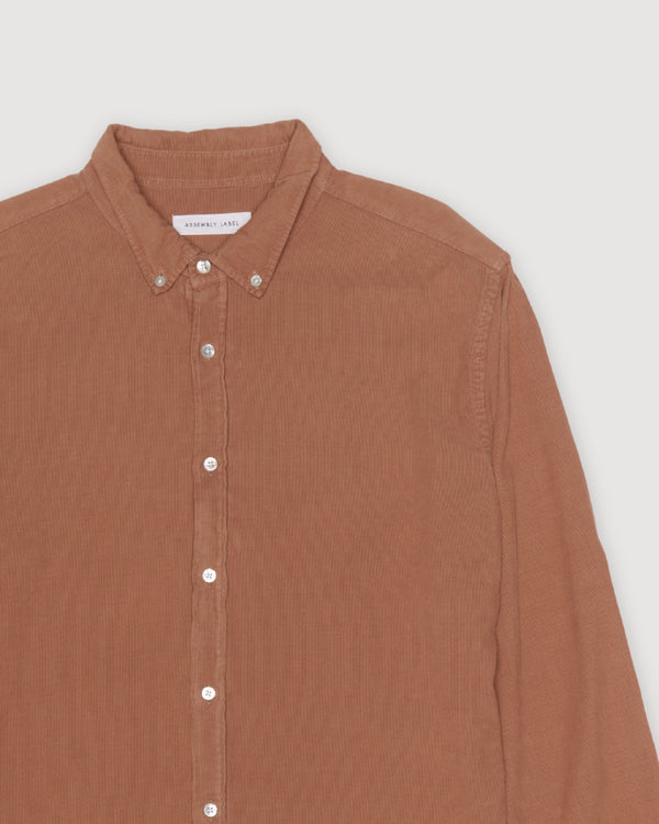 Re-Worn Mens Cotton Cord Long Sleeve Shirt