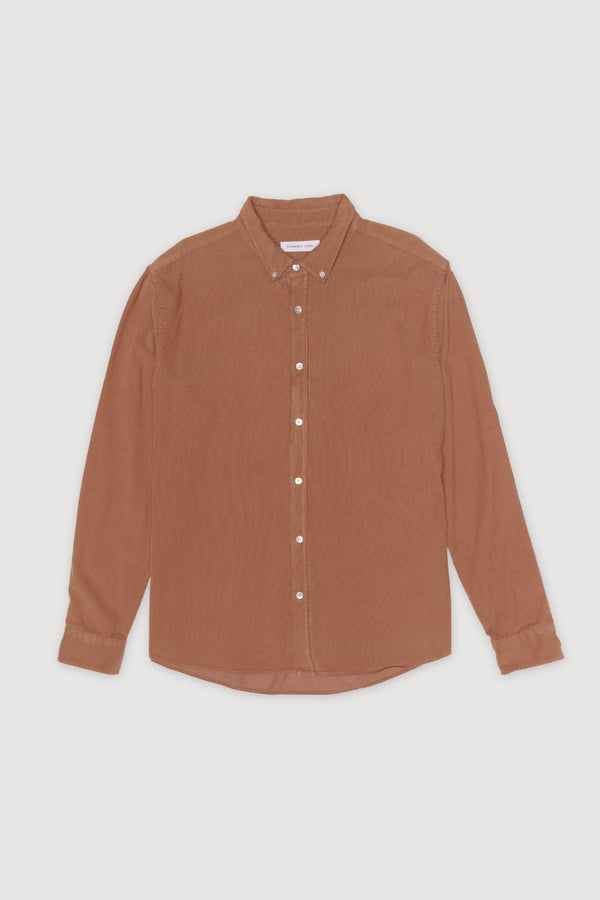 Re-Worn Mens Cotton Cord Long Sleeve Shirt