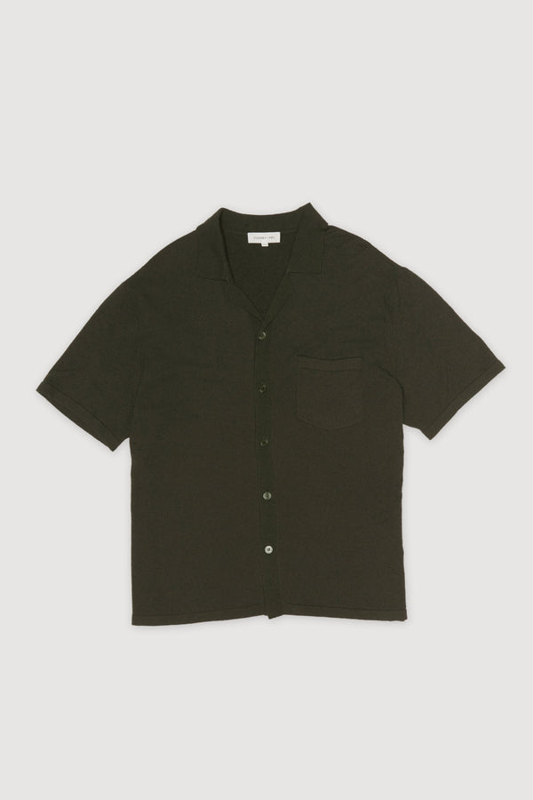 Re-Worn Mens Cotton Blend Textured Shirt