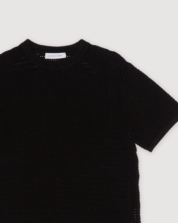 Re-Worn Womens Cotton Blend Textured Knit Shirt