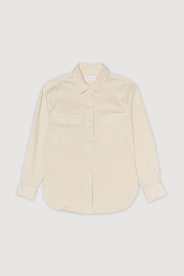 Re-Worn Womens Cotton Blend Long Sleeve Shirt