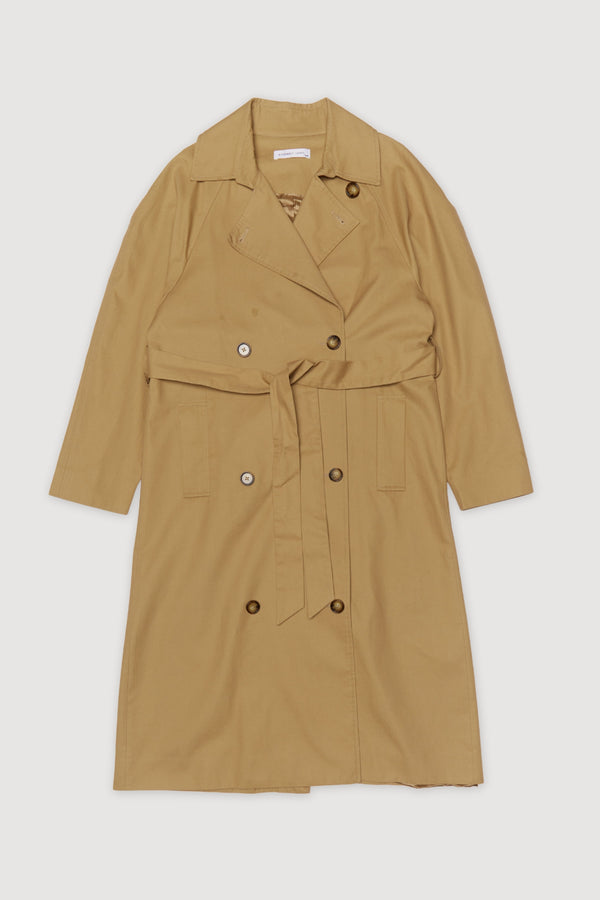 Re-Worn Womens Cotton Trench