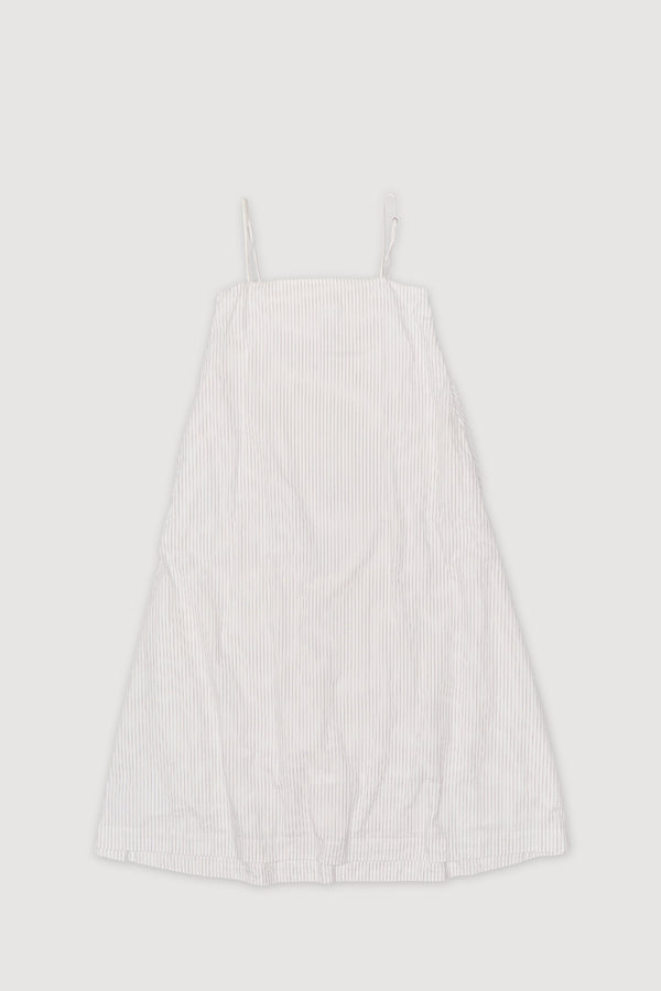 Re-Worn Womens Cotton Stripe Slip Dress