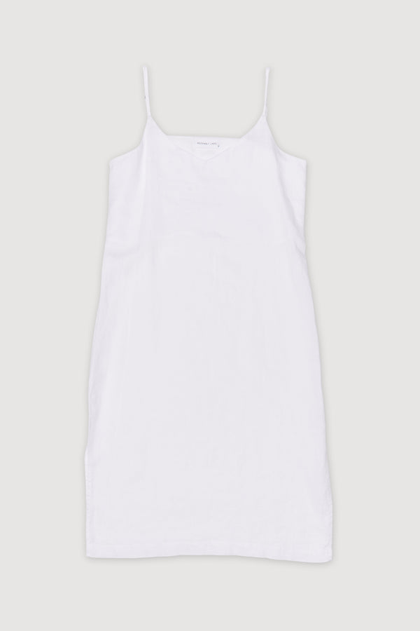 Re-Worn Womens Linen Slip Dress