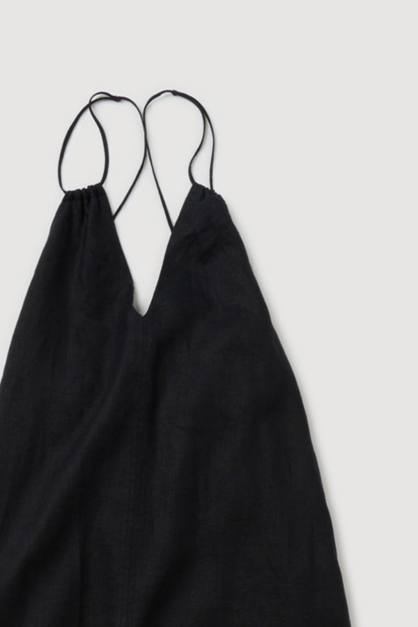 Re-Worn Womens Linen Slip Dress