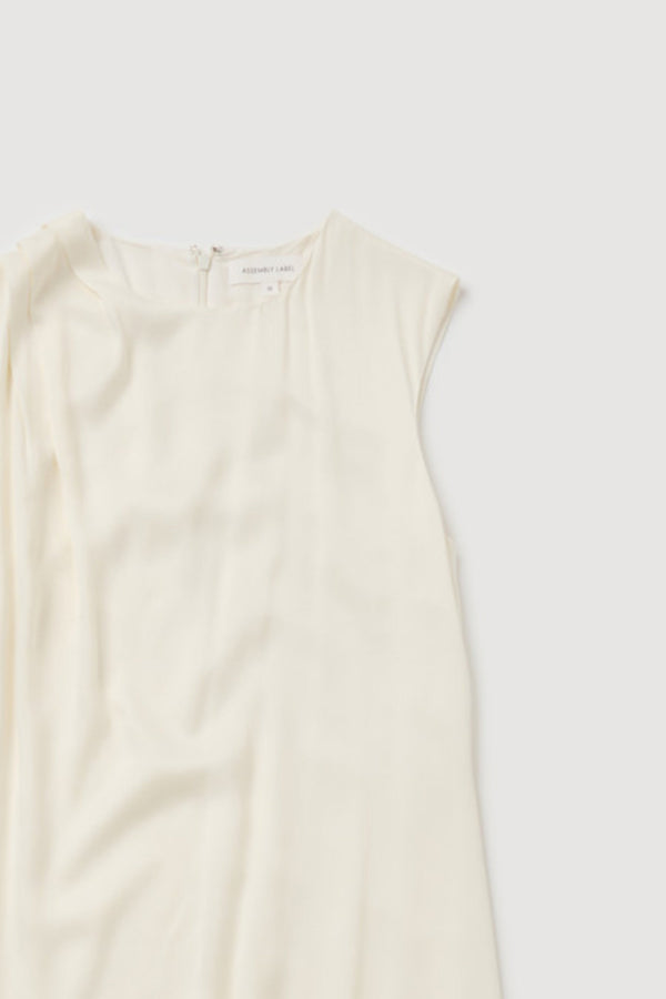 Re-Worn Womens Cupro Blend Tank Dress