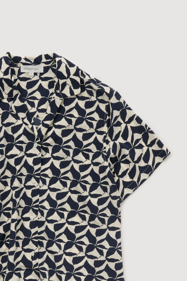 Re-Worn Womens Silk Short Sleeve Shirt