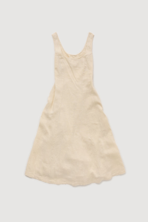 Re-Worn Womens Linen Textured Tank Dress