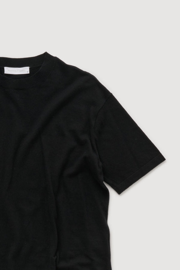 Re-Worn Womens Cashmere Blend Textured Tee
