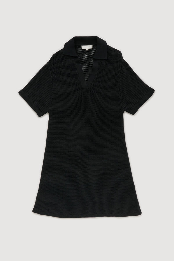 Re-Worn Womens Cotton Blend Textured Mini Dress