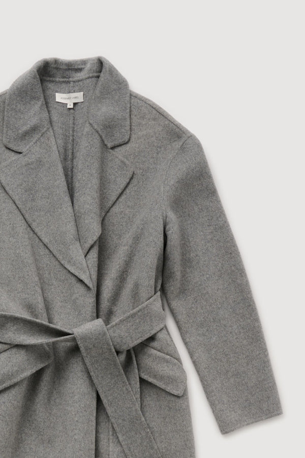 Re-Worn Womens Wool Textured Coat