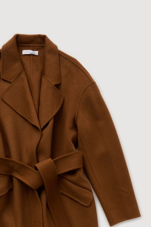 Re-Worn Womens Wool Textured Coat