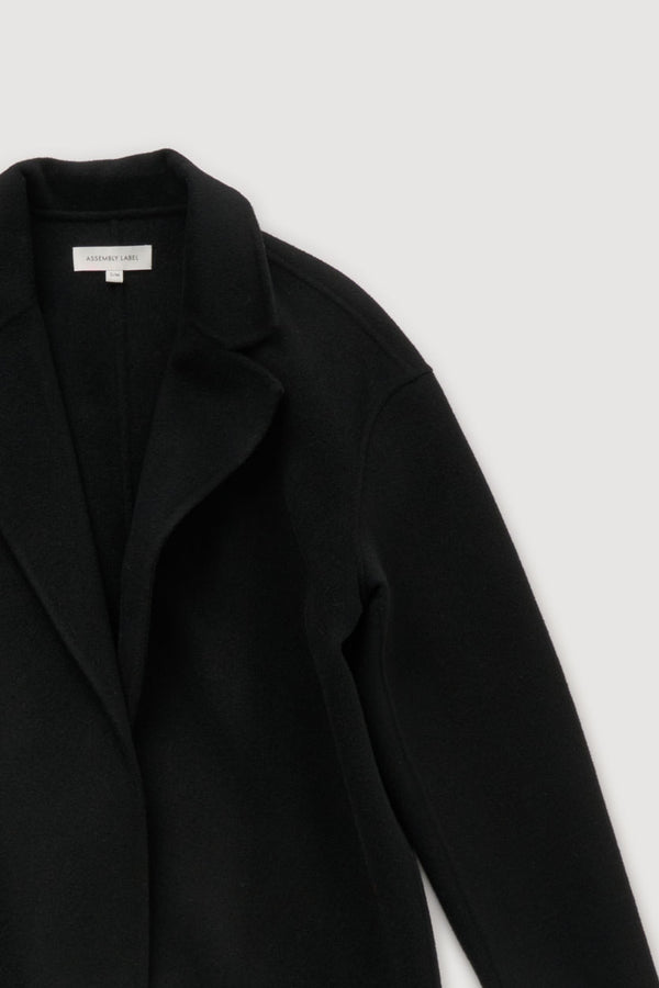 Re-Worn Womens Wool Textured Coat