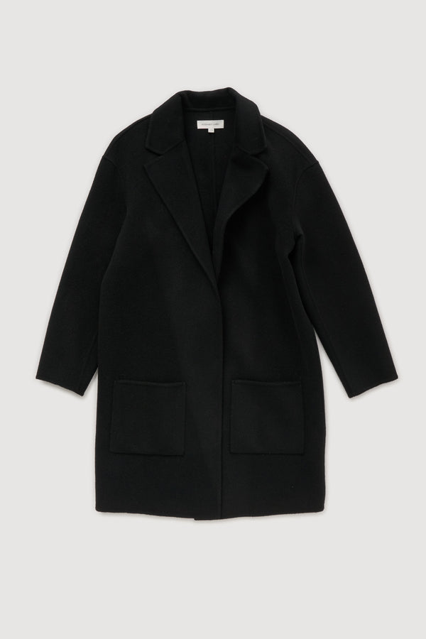 Re-Worn Womens Wool Textured Coat