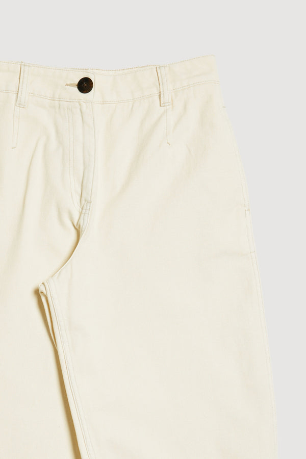 Re-Worn Womens Cotton Denim Wide Leg Jean
