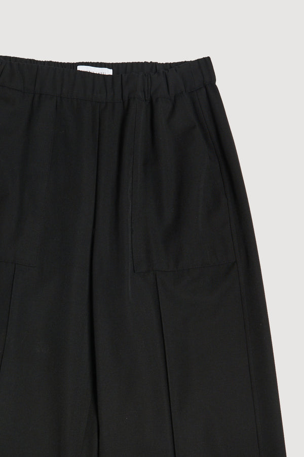 Re-Worn Womens Wool Textured Wide Leg Pant