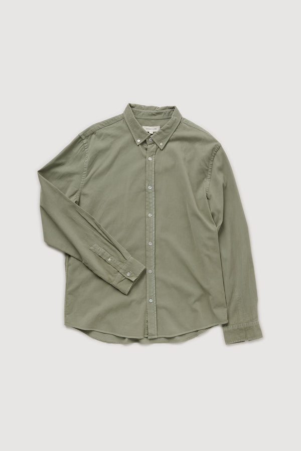 Re-Worn Mens Cotton Cord Long Sleeve Shirt
