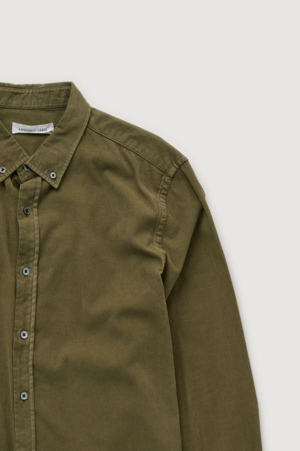 Re-Worn Mens Cotton Textured Long Sleeve Shirt