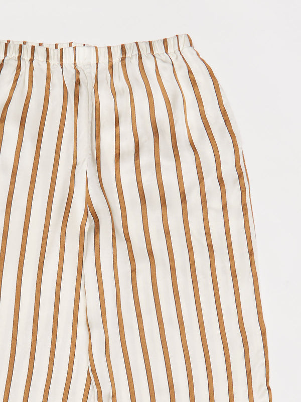 Re-Worn Womens Viscose Blend Stripe Pant