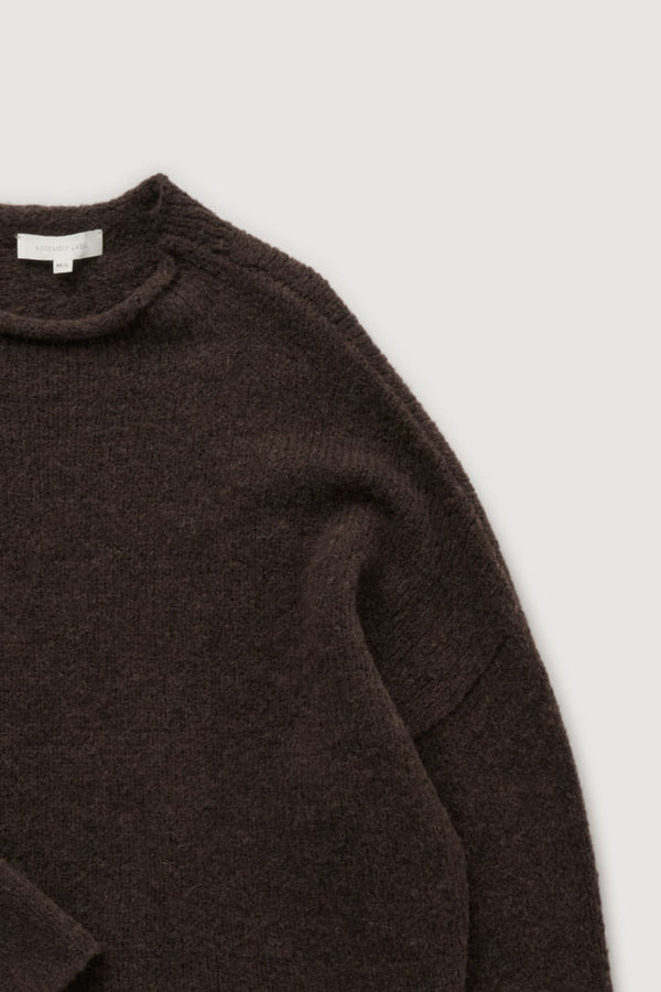 Re-Worn Wool Blend Textured Sweater
