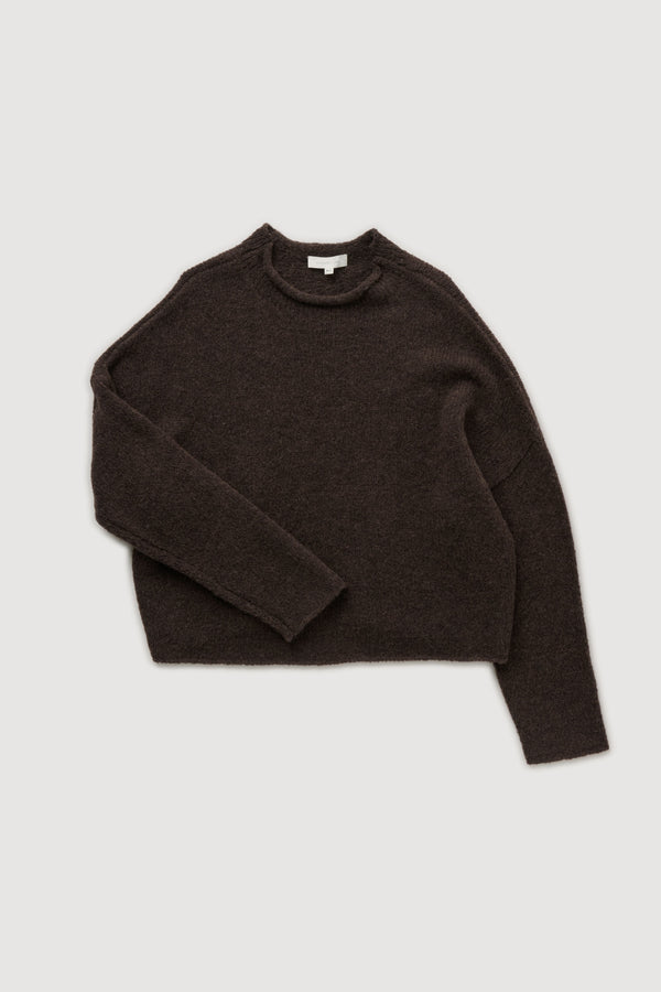 Re-Worn Wool Blend Textured Sweater