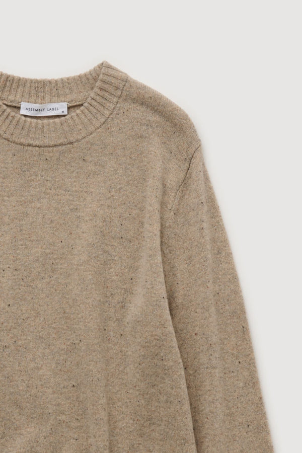 Re-Worn Mens Wool Textured Sweater