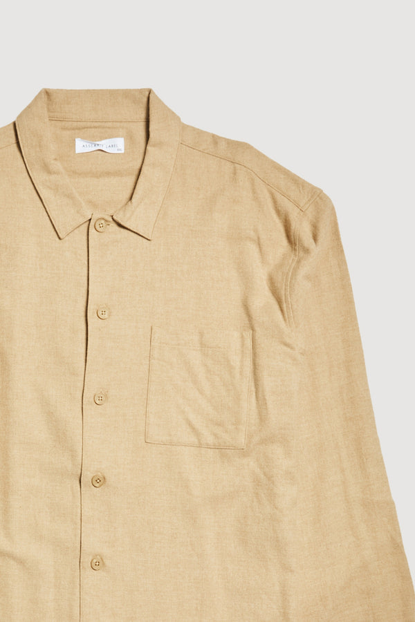 Re-Worn Mens Cotton Textured Long Sleeve Shirt