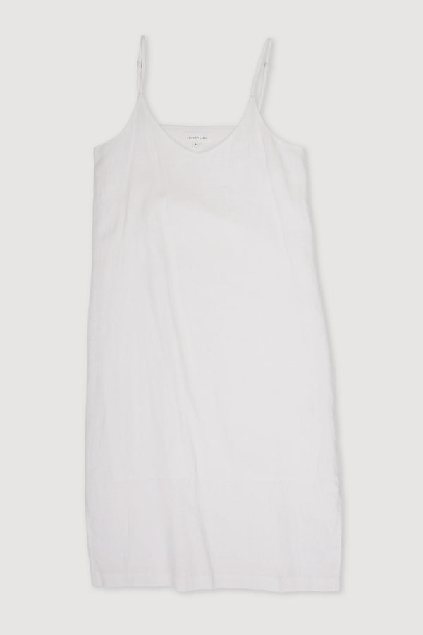 Re-Worn Womens Linen Slip Dress