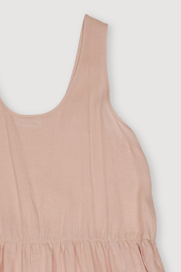 Re-Worn Womens Linen Dress